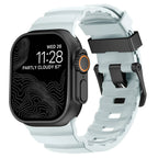 Gruby silikonowy pasek zamienny do Apple Watch niebieski