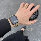 Damski pasek zamienny do Apple Watch w kolorze złotym