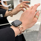 Damski pasek zamienny do Apple Watch w kolorze różowego złota