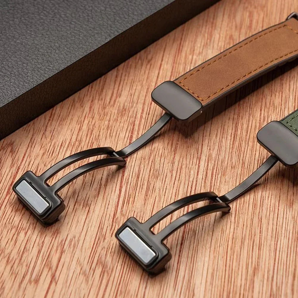 Pasek zamienny do Google Pixel Watch 1, 2, 3, 4, 41 mm, 45 mm, ze skóry 