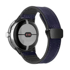 Pasek zamienny do Google Pixel Watch ze skóry niebieskiej