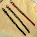 Bransoletka w stylu vintage z brązowymi gwiazdkami