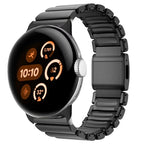 Bransoleta ze stali nierdzewnej do Google Pixel Watch 3, 4, 45mm  czarna