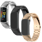 Stalowa bransoleta do zegarka Fitbit Charge 5, Charge 6