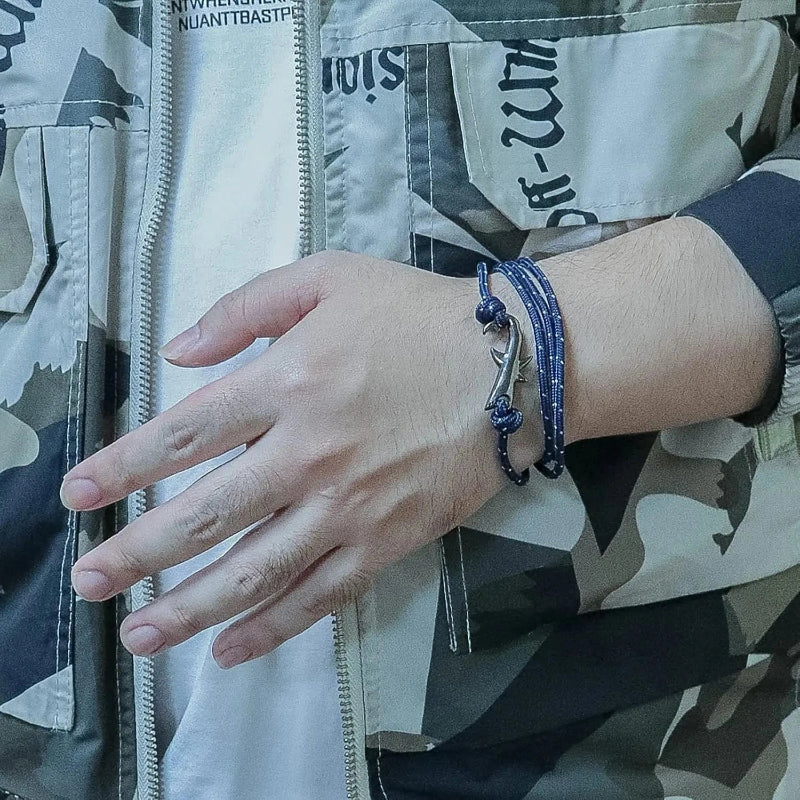 Bransoletka z liny rekin