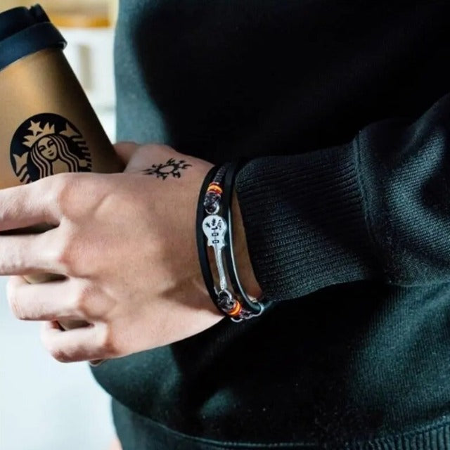 Læderarmbånd Guitar 