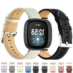 Skórzany pasek do zegarka Fitbit Versa 3, Versa 4, Sense 1 i Sense 2 