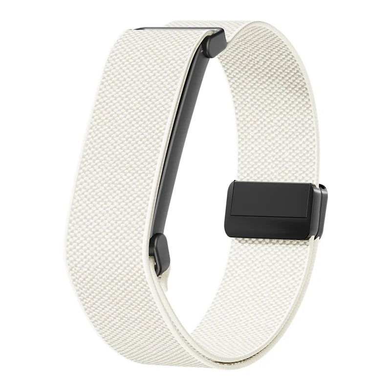 Biały nylonowy pasek do zegarka Google Fitbit Air