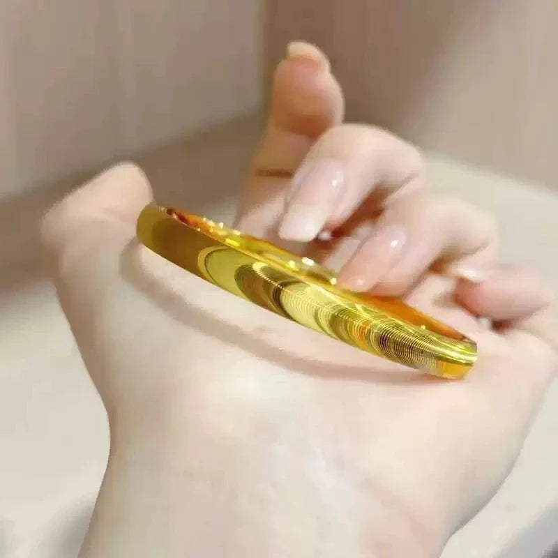 Poleret Katteøje Stenarmbånd 