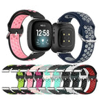 Silikonowy pasek do zegarka Fitbit Versa 3, Versa 4, Sense 1 i Sense 2 