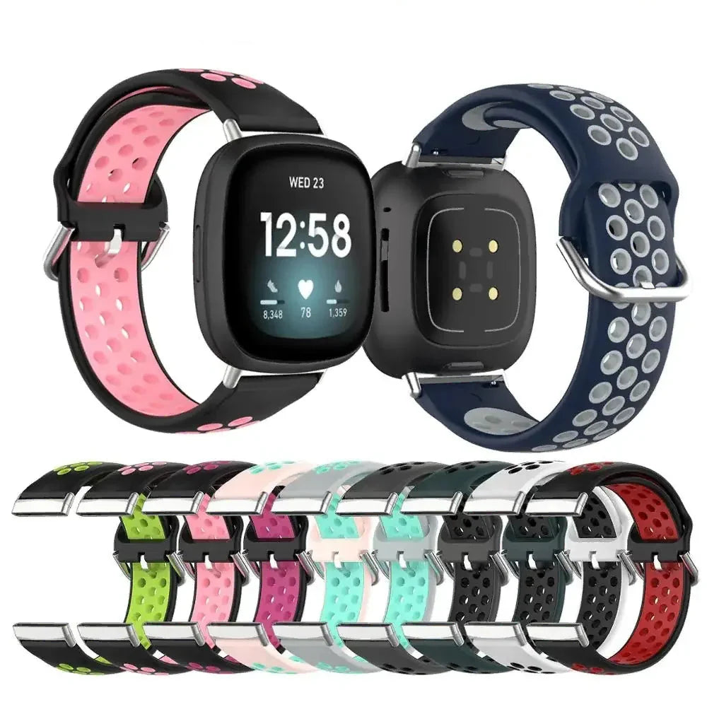 Silikonowy pasek do zegarka Fitbit Versa 3, Versa 4, Sense 1 i Sense 2 