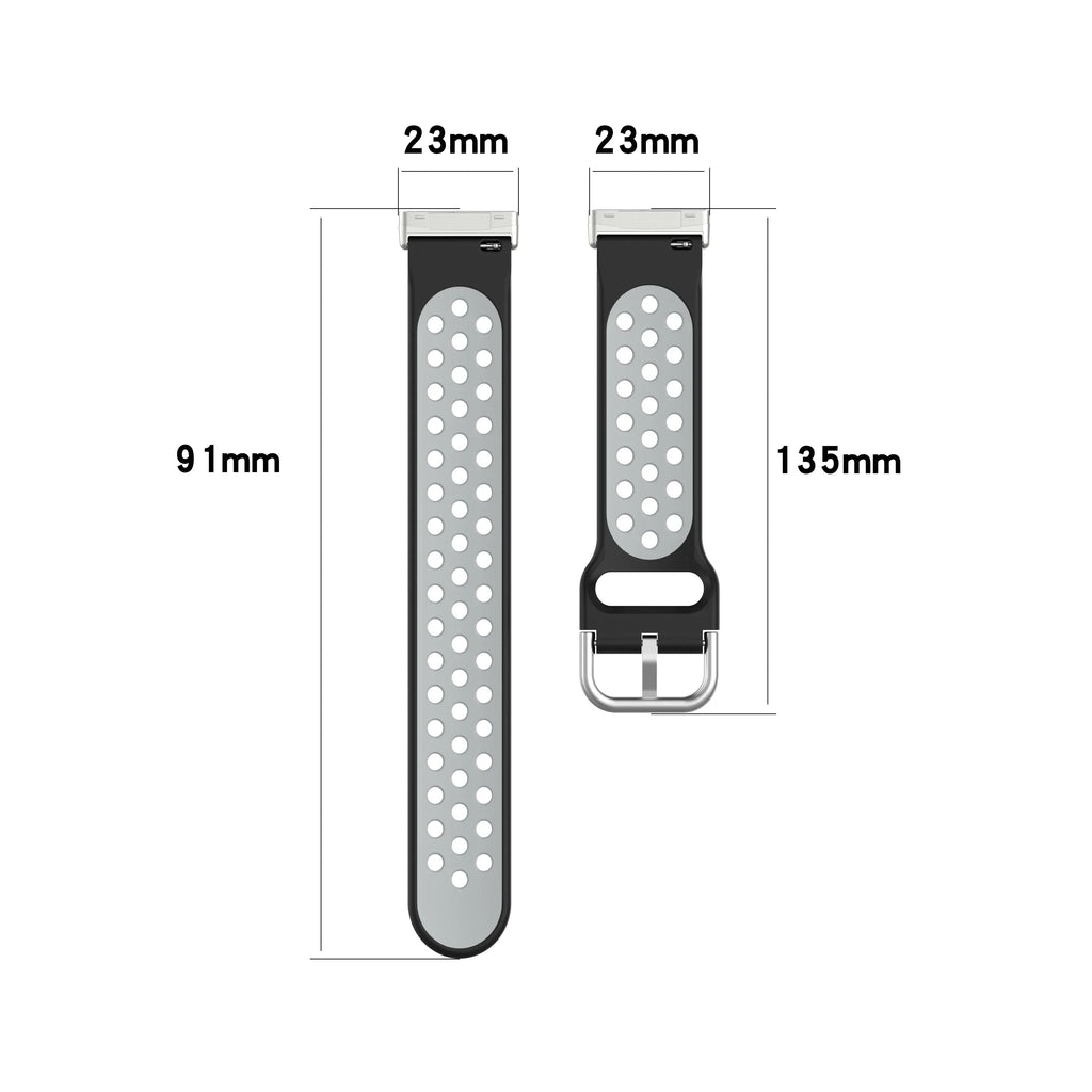 Silikonowy pasek do zegarka Fitbit Versa 3, Versa 4, Sense 1 i Sense 2 
