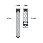 Silikonowy pasek do zegarka Fitbit Versa 3, Versa 4, Sense 1 i Sense 2 