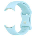 Bransoletka silikonowa do smartwatcha Google Pixel Watch 1 & 2 błękitna