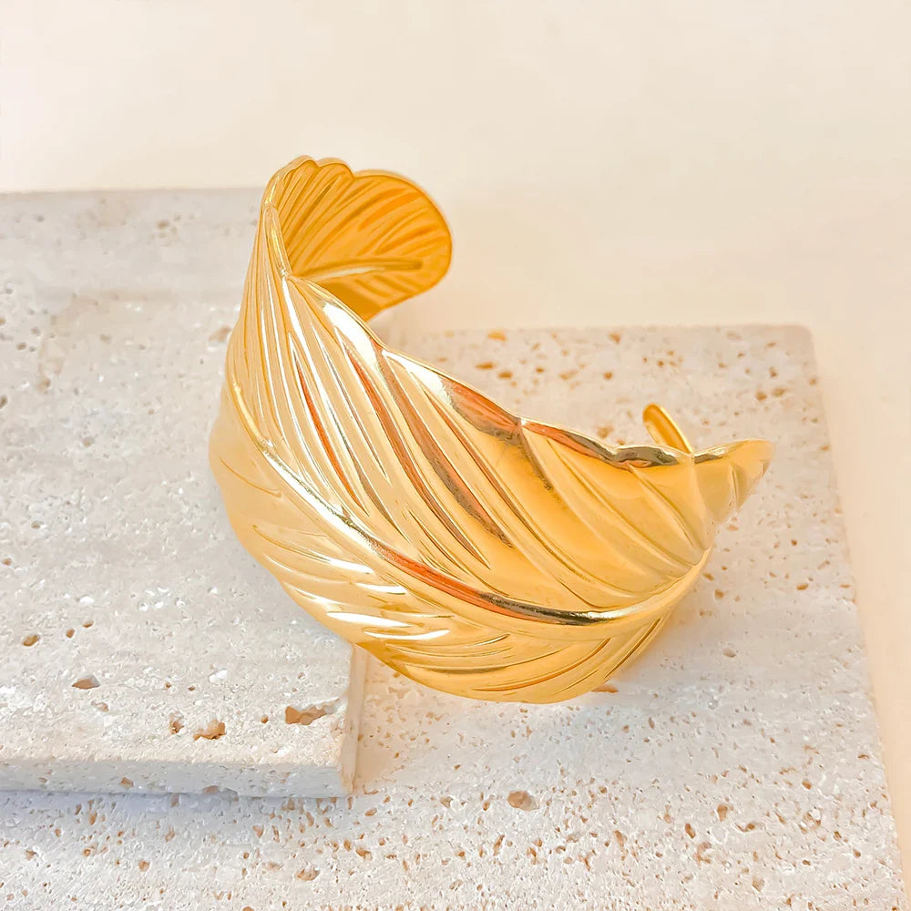 Efterårs laurbærblad armbånd