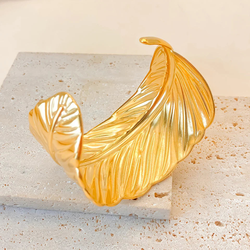 Efterårs laurbærblad armbånd