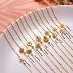 Bransoletka Kwiat z cyrkonią kamień urodzinowy