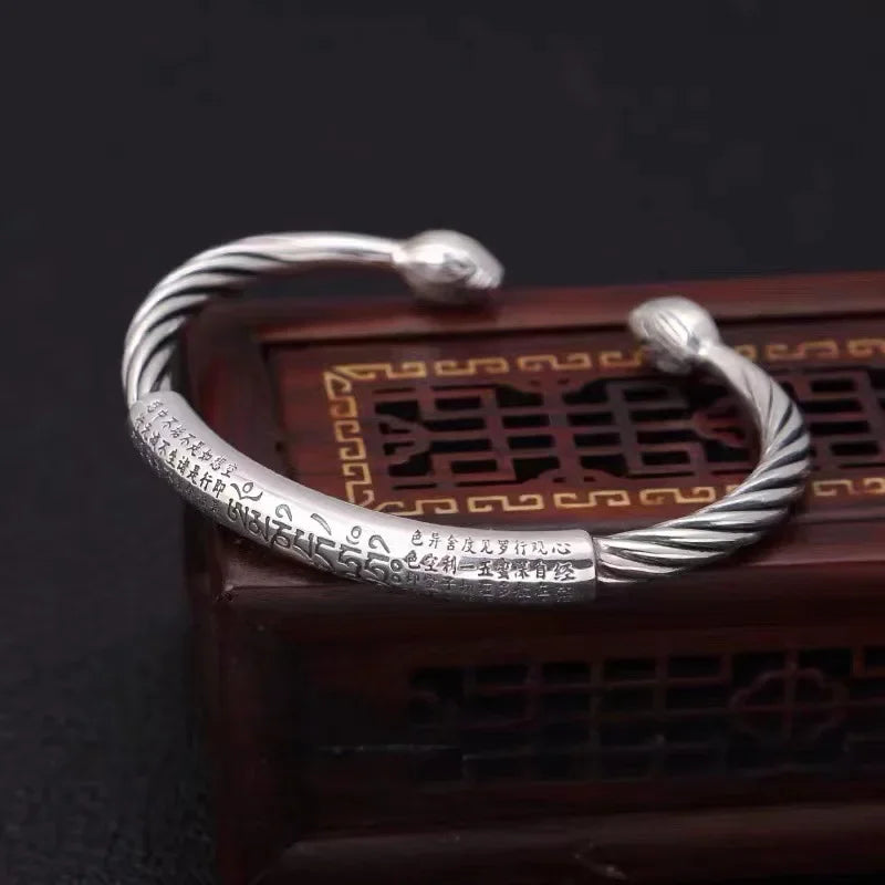 Bransoletka z zawieszką buddyjską Kwiat Lotosu