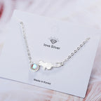 Bransoletka Gourmette Kot, który się bawi, srebrna