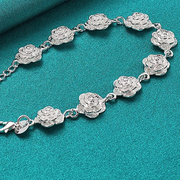 Bransoletka identyfikacyjna Kwiaty Róży