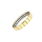 Bransoletka magnetyczna męska anty-stres złota