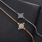 Bransoletka Węzeł Czarownicy Złota lub Srebrna