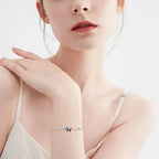 Bransoletka Panda Srebrna