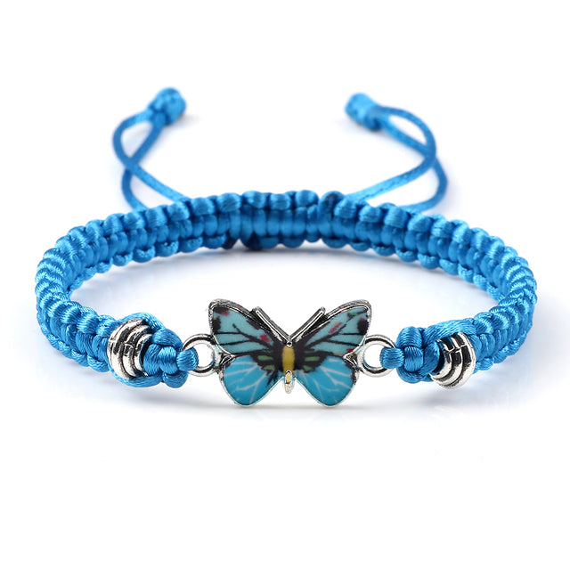 Bracelet Papillon Bleu bleu