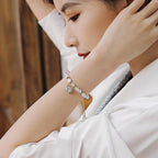 Bransoletka z fantazyjnymi perłami