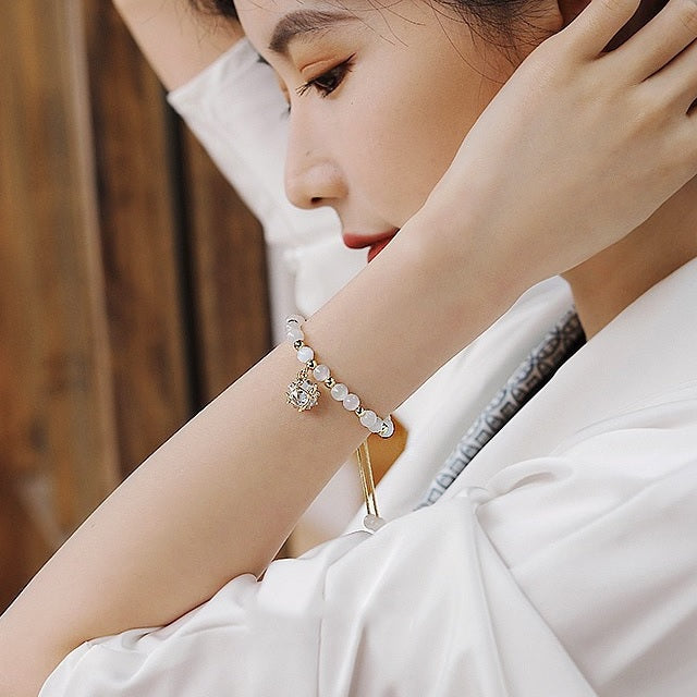 Bransoletka z fantazyjnymi perłami