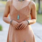 Bransoletka z kamienia jaspis turkusowy