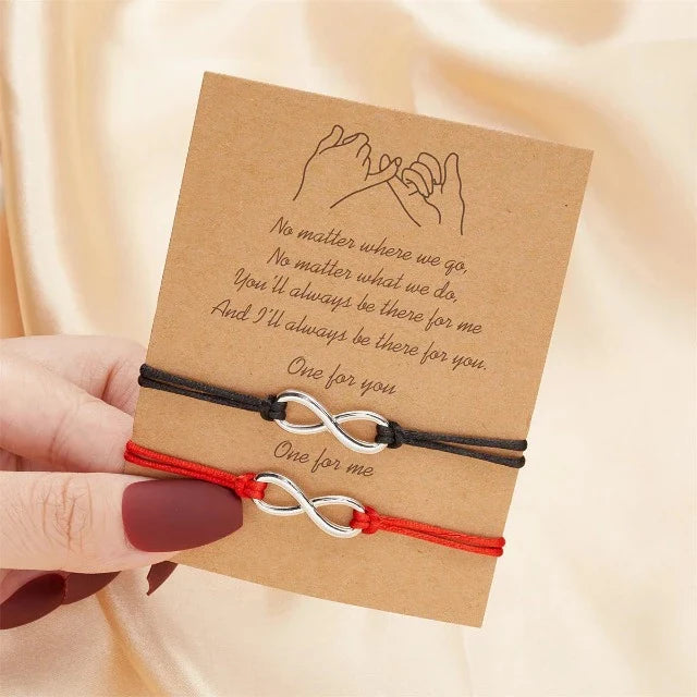 Bransoletka dla par zakochanych (zestaw 2 bransoletek)