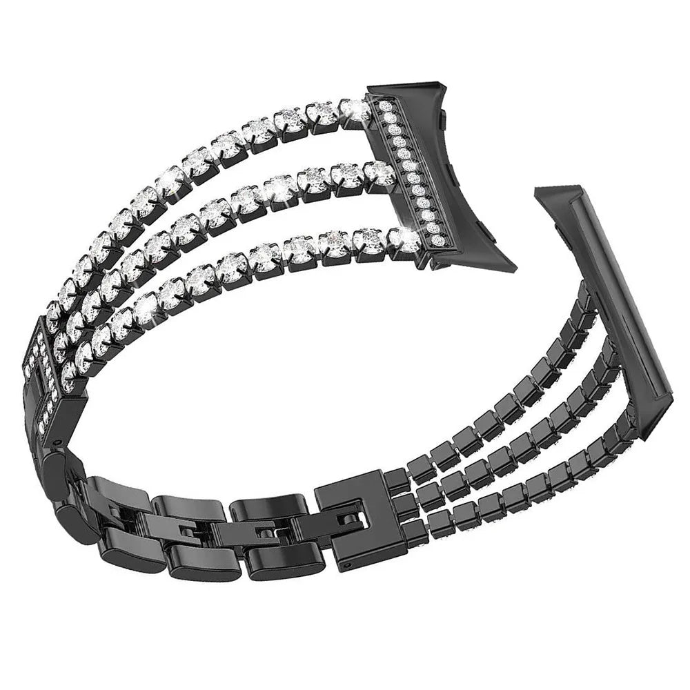 Damska bransoleta do Google Pixel Watch 1, 2, 3, 4 41mm 45mm czarna