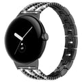 Damska bransoleta do Google Pixel Watch 1, 2, 3, 4 41mm 45mm czarna