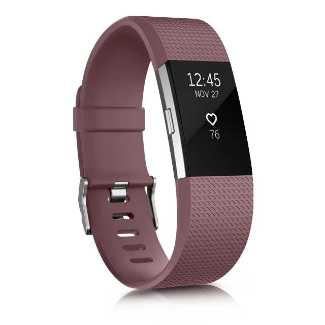 Bransoletka do Fitbit Charge 2 fioletowa