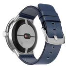 Pasek do Google Pixel Watch ze skóry brązowej 1, 2, 3, 41mm 45mm niebieski