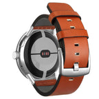 Pasek do Google Pixel Watch ze skóry pomarańczowej 1, 2, 3, 41mm 45mm