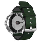 Pasek do Google Pixel Watch ze skóry brązowej 1, 2, 3, 41mm 45mm zielony