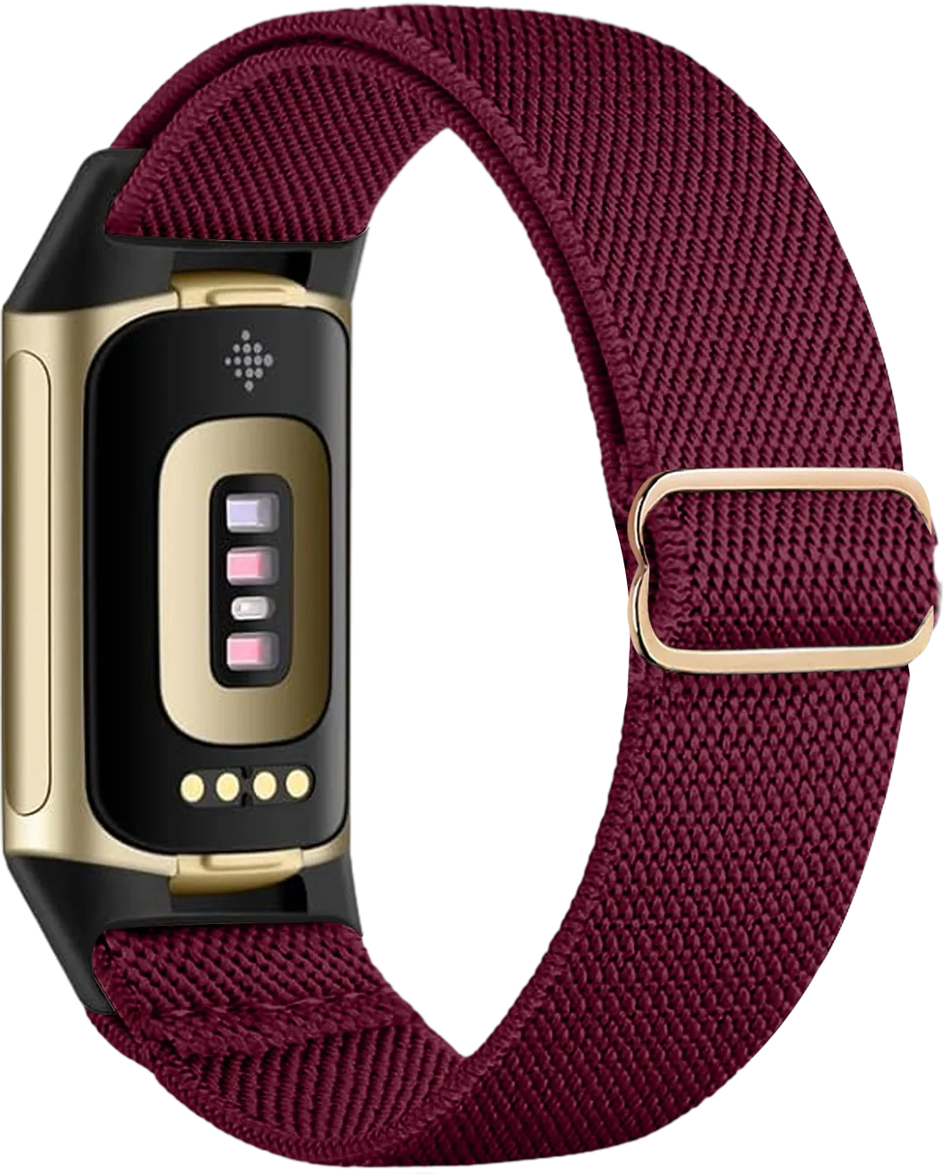 Pasek do zegarka Fitbit Charge 5, Charge 6 róż fuksja