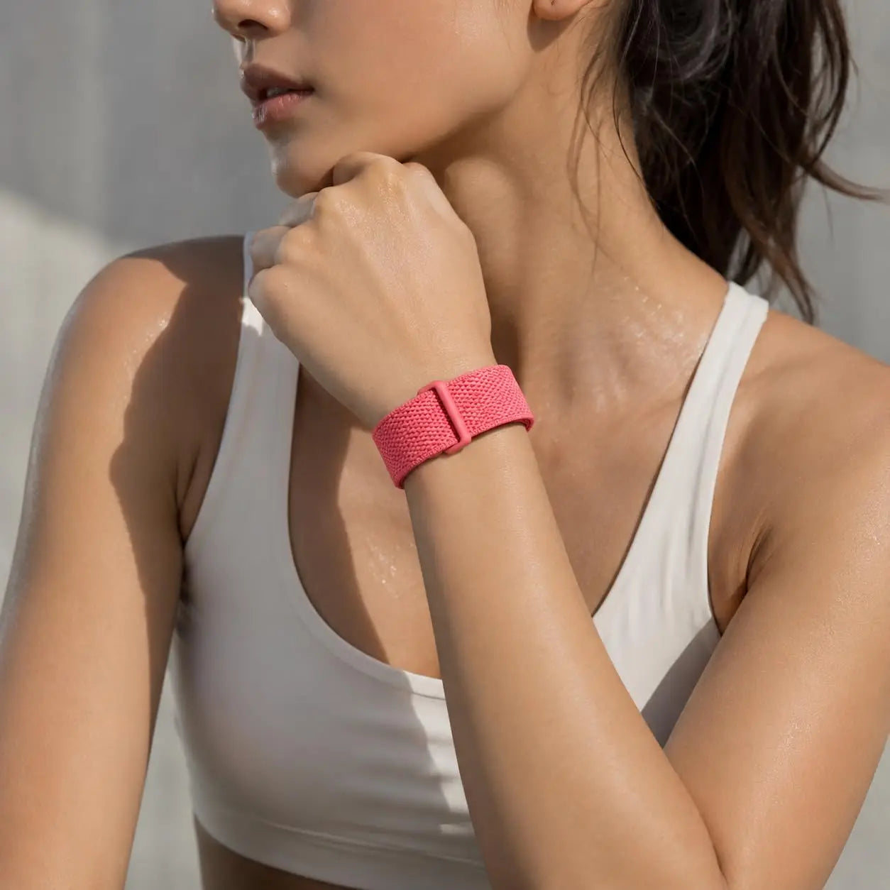 Pasek do zegarka Google Fitbit Air różowy