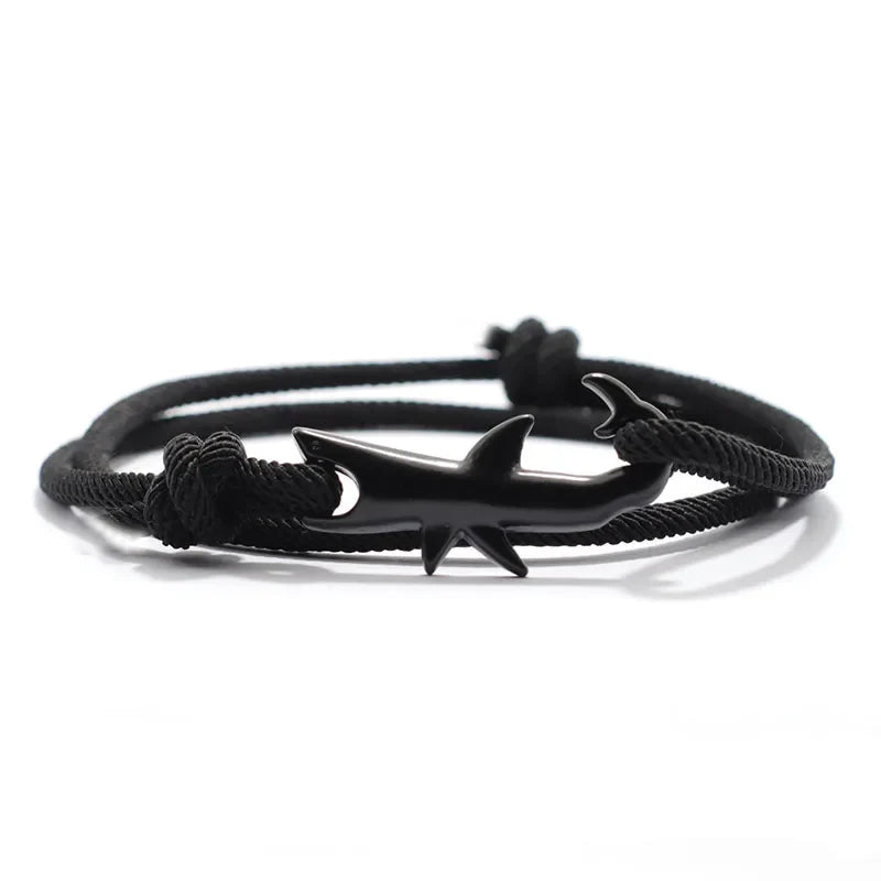 Bracelet Requin Noir noir
