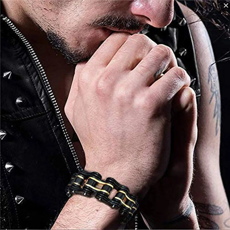 Bracelet "Rider" Chaine