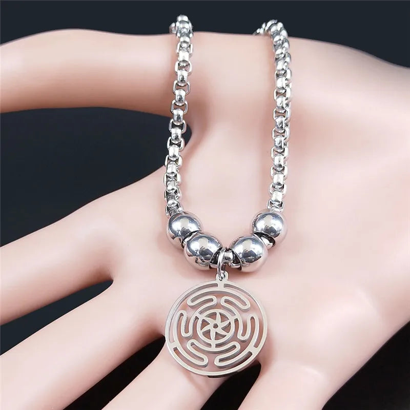 Bransoletka Koło Hekate Strophalos Czarostwo Wicca