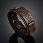 Bransoletka skandynawska ze skóry męska