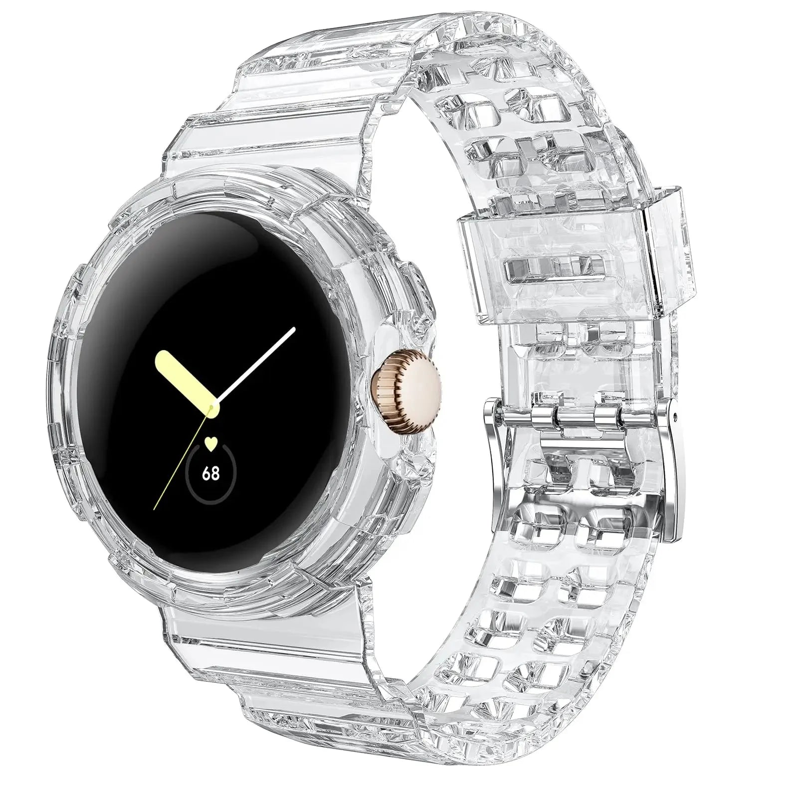 Bransoletka do smartwatcha Google Pixel Watch 1 & 2 przezroczysta