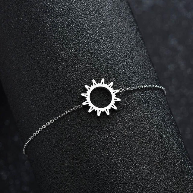 Bracelet Soleil argent
