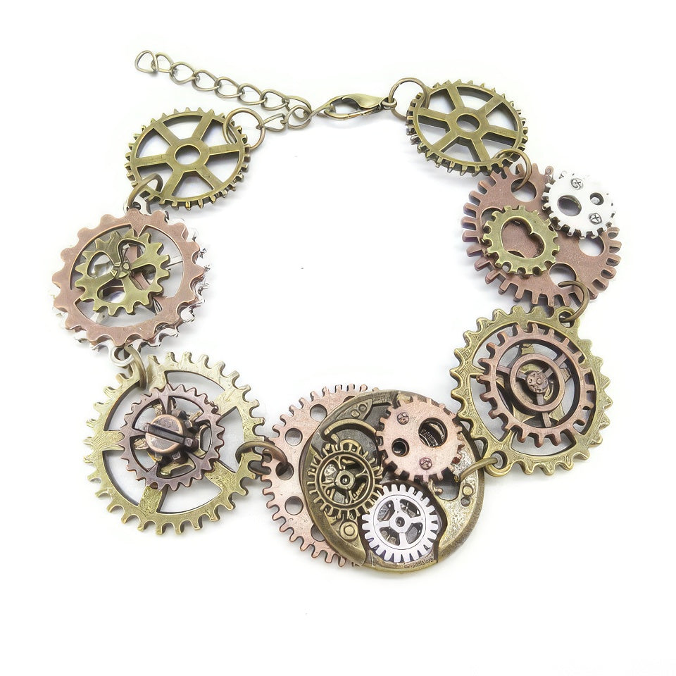 Steampunk armbånd 