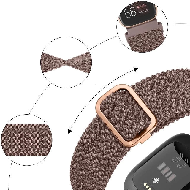 Super elastyczna bransoletka do zegarka Fitbit Versa 1 Versa 2 Versa Lite