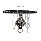 Bransoletka na rękę szkielet