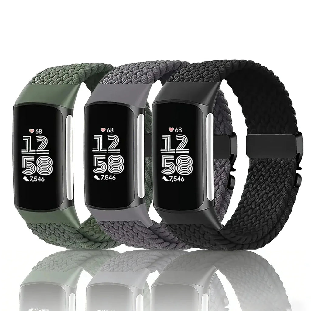 Pleciony pasek do zegarka Fitbit Charge 5, Charge 6